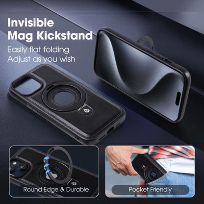 Lisslune | Magnetic iPhone case with invisible ring holder