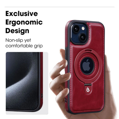 Lisslune | Magnetic iPhone case with invisible ring holder