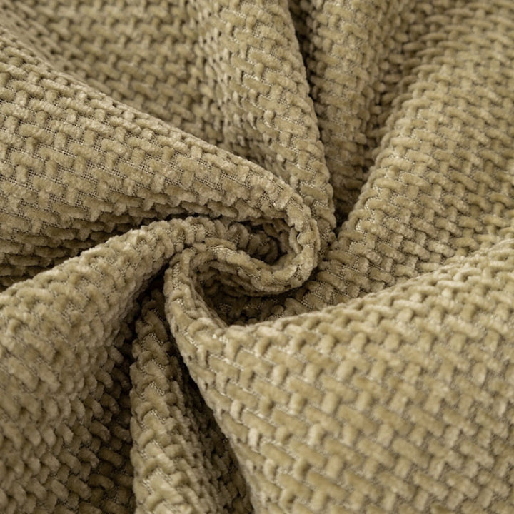 Lisslune | Luxury Chenille Woven Texture Tassel Sofa Cover