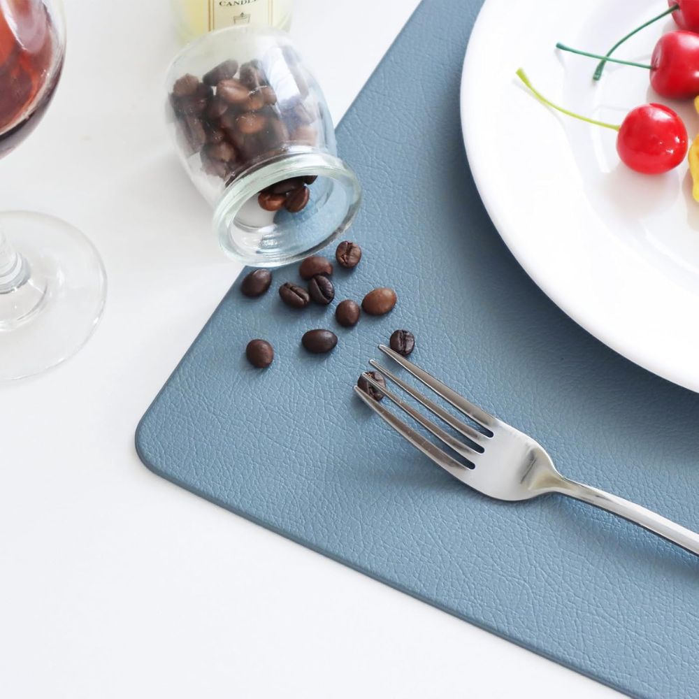 Lisslune | Luxury Vintage Leather Placemat