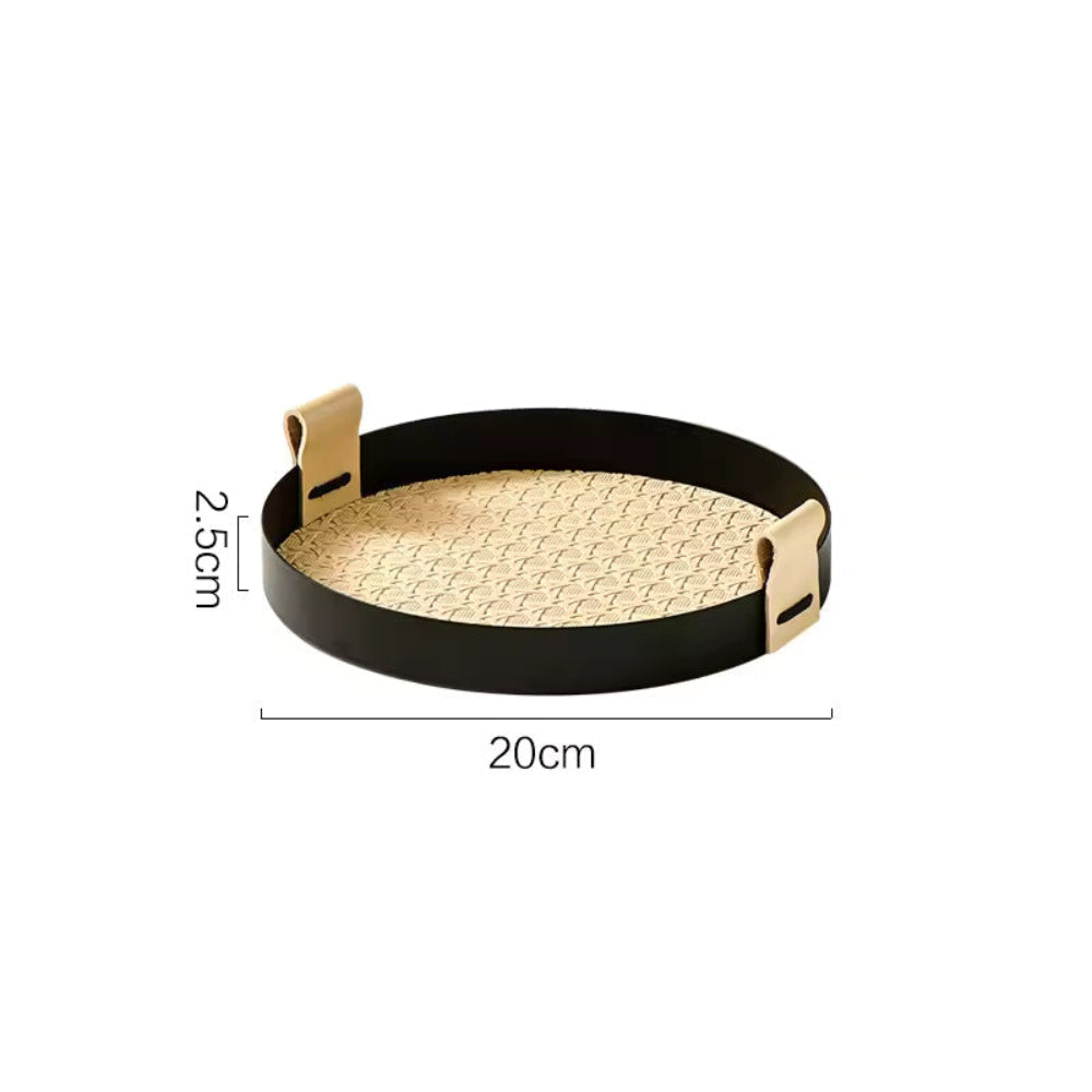 Lisslune | Nordic-Inspired Rattan Weave Tray