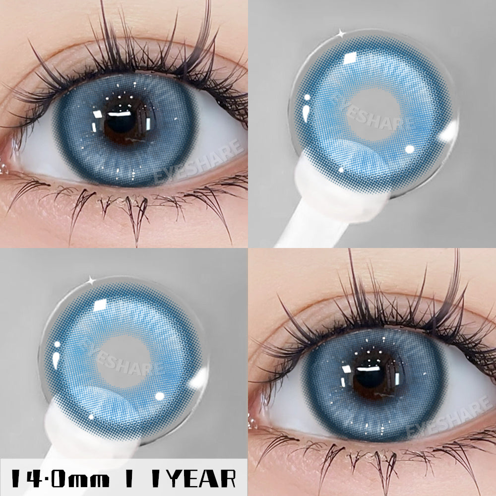 Rynx Cosplay Madrid Blue 14.0mm 1 Pair | 1 Year