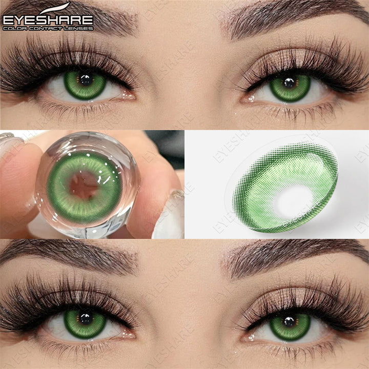 Rynx Madrid Green 1 Day Use I 14.2mm, 10 pieces=5 pairs