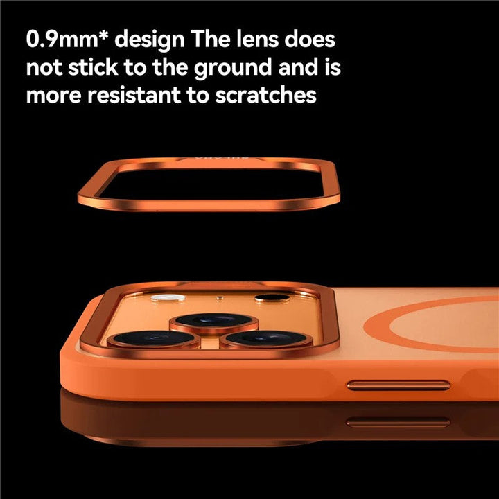 Lisslune | Ultra-thin matte MagSafe case with metal edge finish
