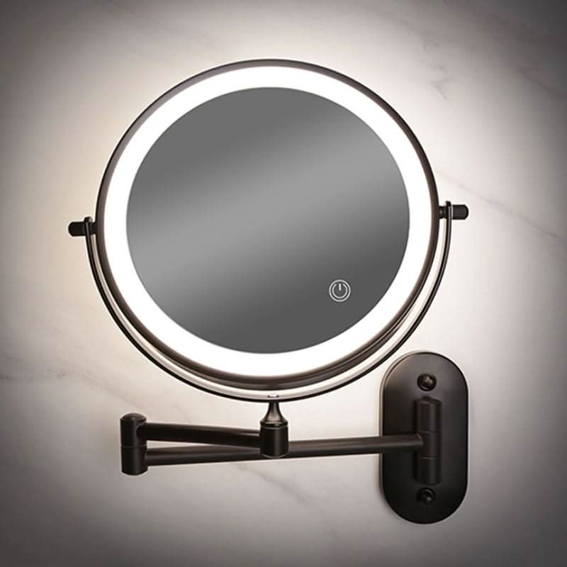 Lisslune | LED magnifying mirror with adjustable lighting and rechargeable battery