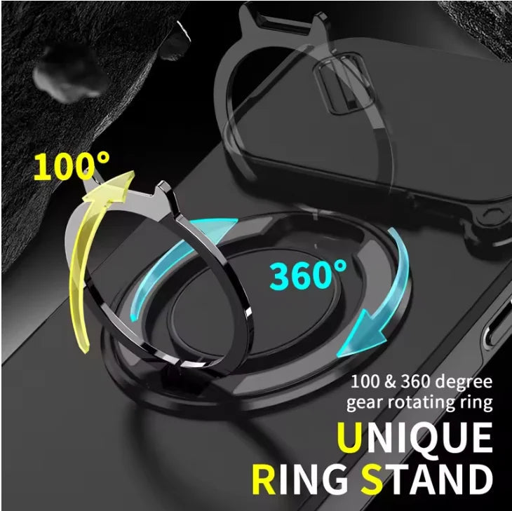 Lisslune | Robust magnetic armor case with stand for iPhone 17 series