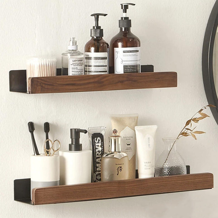 Lisslune | ChicHome Bathroom Wall Shelf