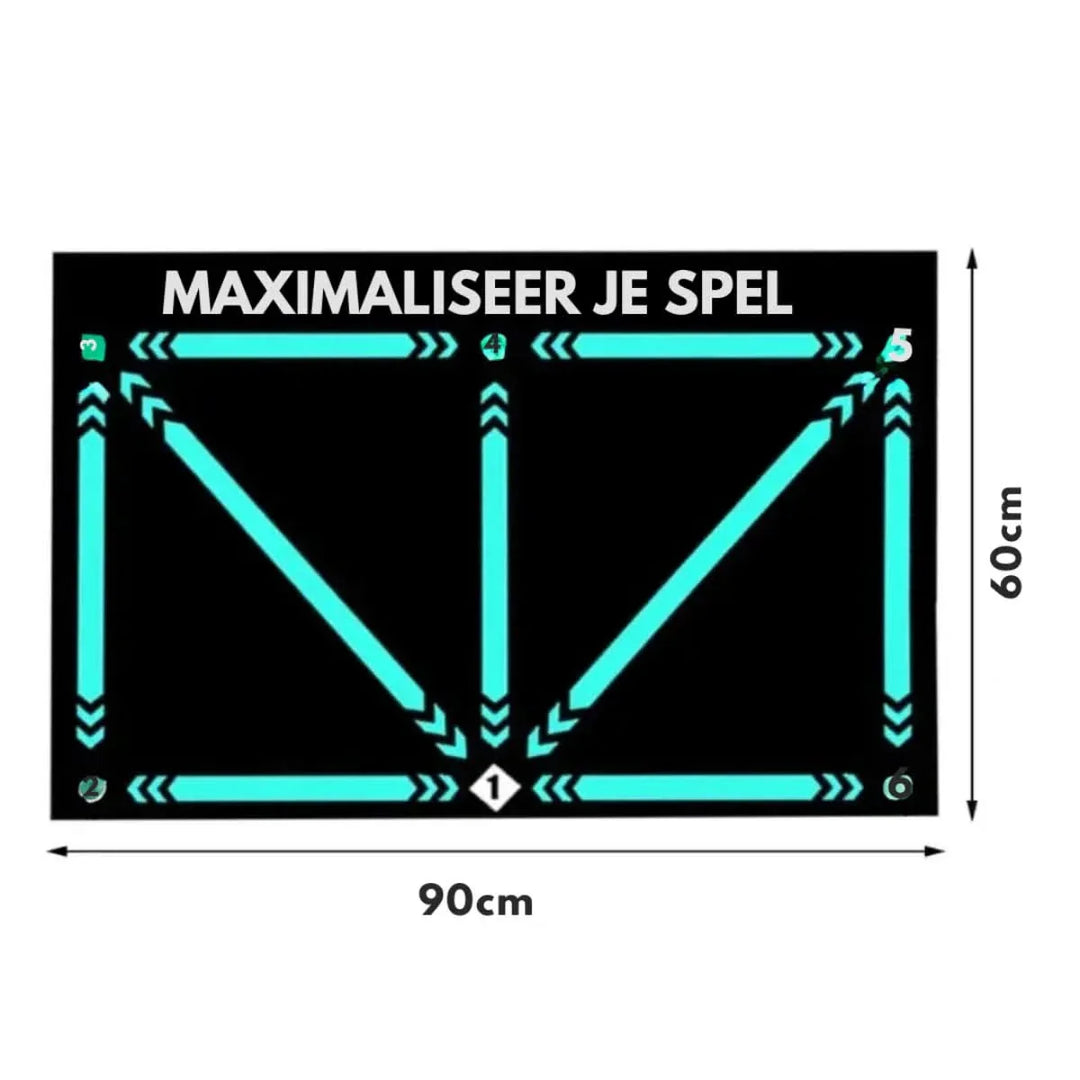 Lisslune | Interactive LED Soccer Training Mat for Footwork Practice