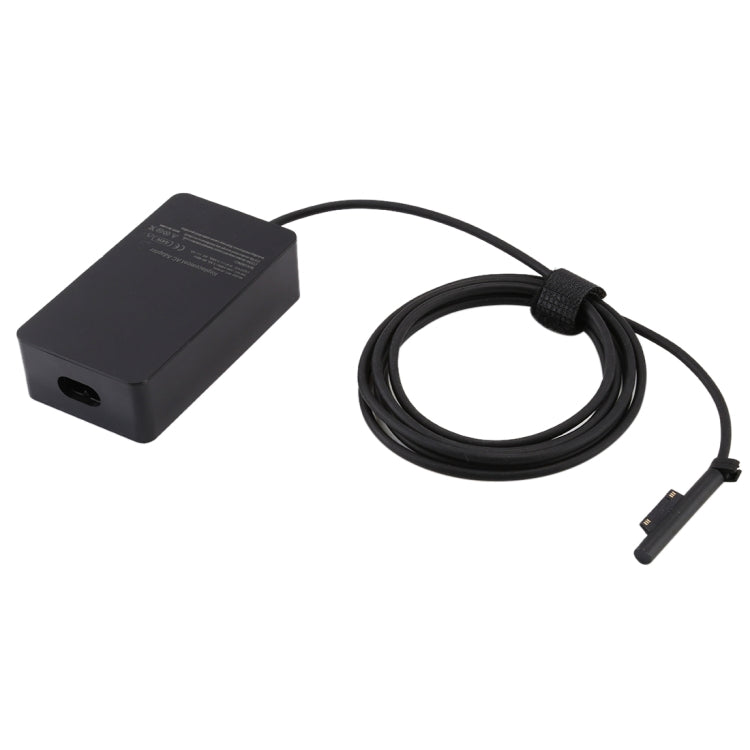 Lisslune | A1625 15V 2.58A 44W AC Power Supply Charger Adapter for Microsoft Surface Pro 6 / Pro 5 (2017) / Pro 4, EU Plug