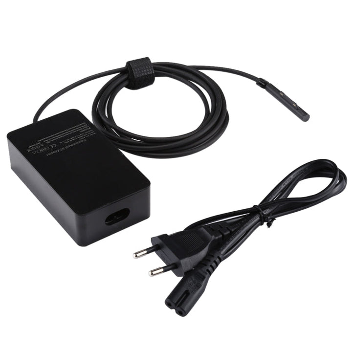 Lisslune | A1625 15V 2.58A 44W AC Power Supply Charger Adapter for Microsoft Surface Pro 6 / Pro 5 (2017) / Pro 4, EU Plug