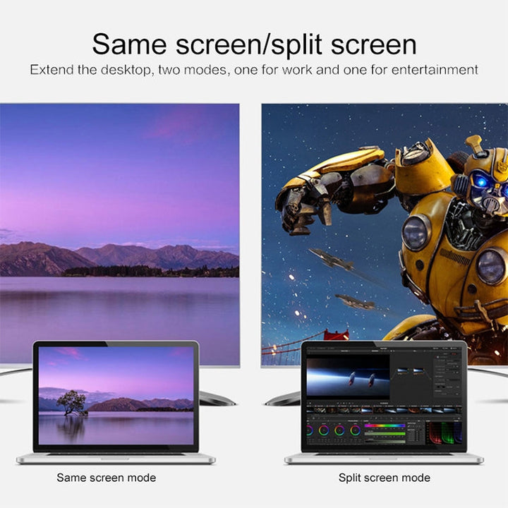 Lisslune | USB-C / Type-C to HDMI / VGA / USB 3.0 / PD Converter