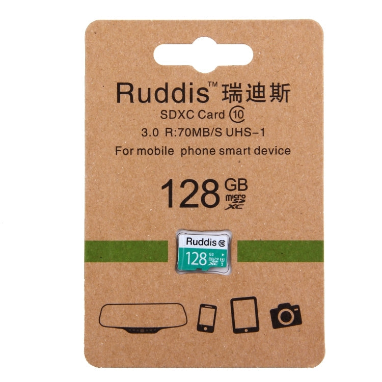 Lisslune | Ruddis 128GB High Speed Class 10 TF/Micro SDXC UHS-1(U1) Memory Card