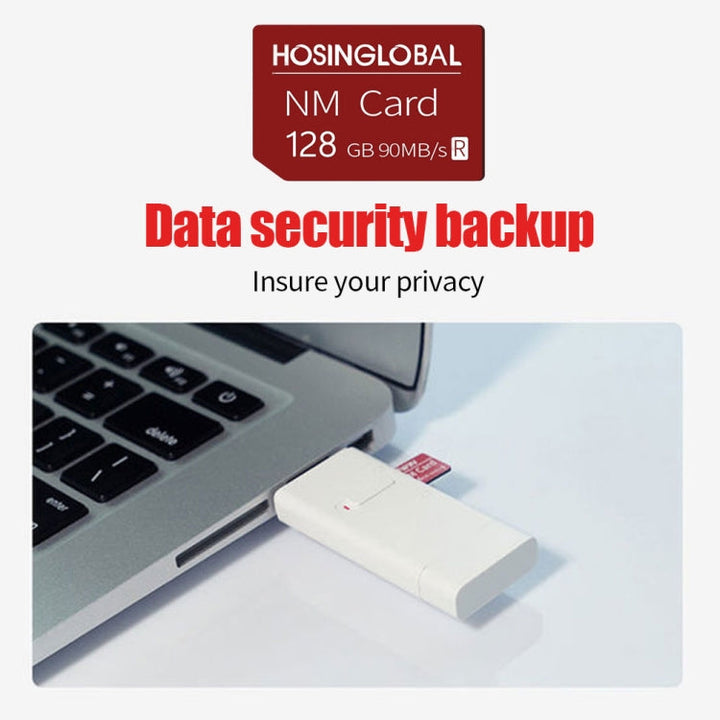 Lisslune | HOSINGLOBAL 90MB/s 128GB NM Card