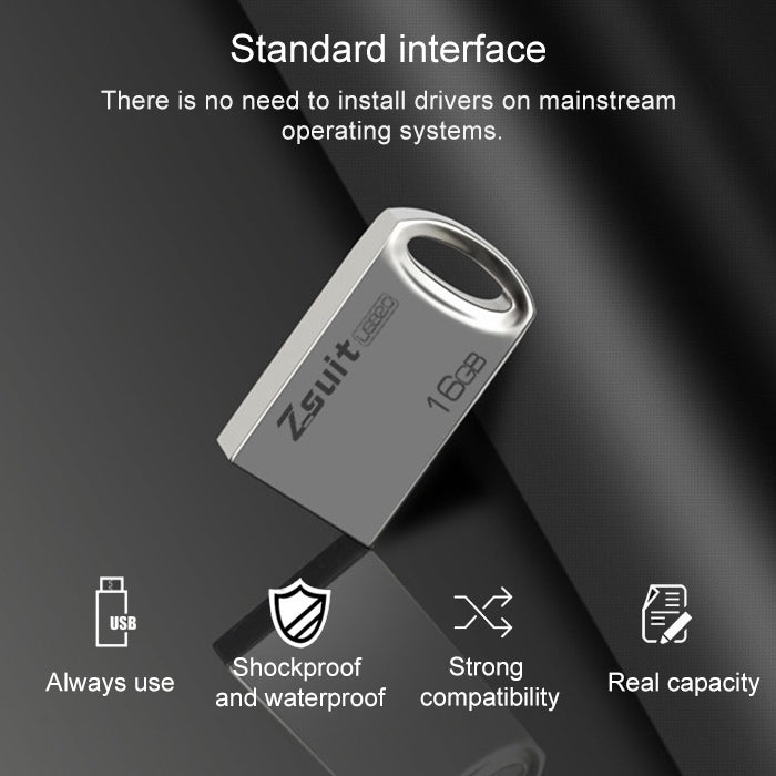 Lisslune | Zsuit 128GB USB 3.0 Mini Metal Ring Shape USB Flash Drive