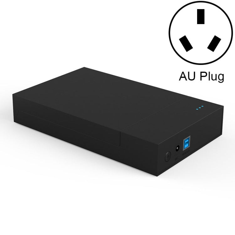 Lisslune | Blueendless 2.5 / 3.5 inch SSD USB 3.0 PC Computer External Solid State Mobile Hard Drive Enclosure Hard Drive Storage (AU Plug)