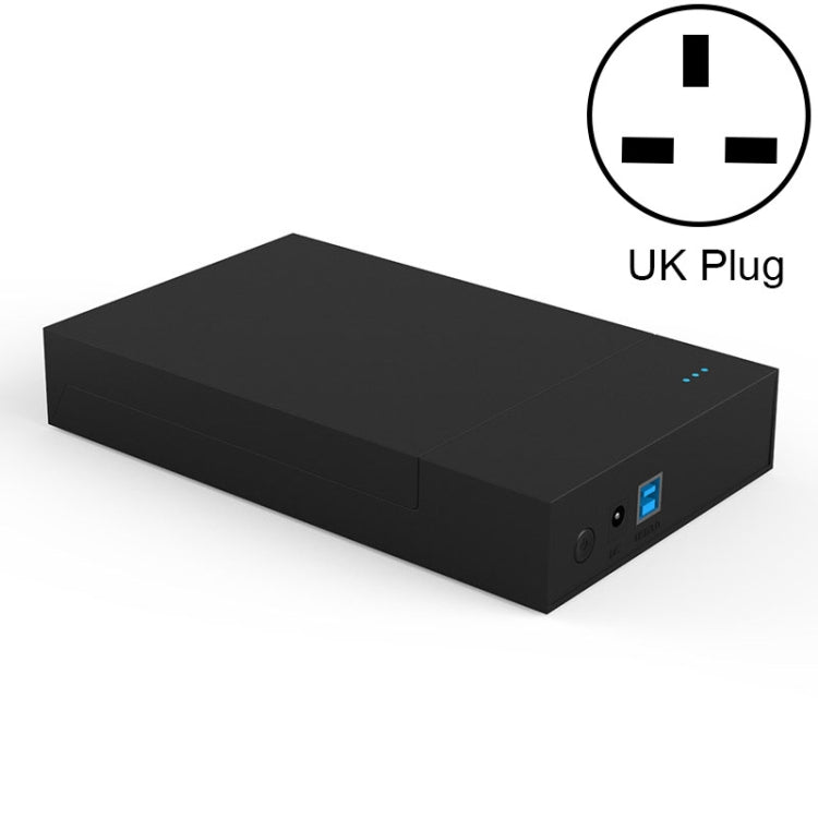 Lisslune | Blueendless 2.5 / 3.5 inch SSD USB 3.0 PC Computer External Solid State Mobile Hard Drive Enclosure Hard Drive (UK Plug)