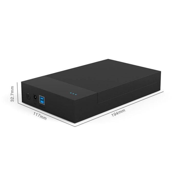 Lisslune | Blueendless 2.5 / 3.5 inch SSD USB 3.0 PC Computer External Solid State Mobile Hard Drive Enclosure Hard Drive (UK Plug)
