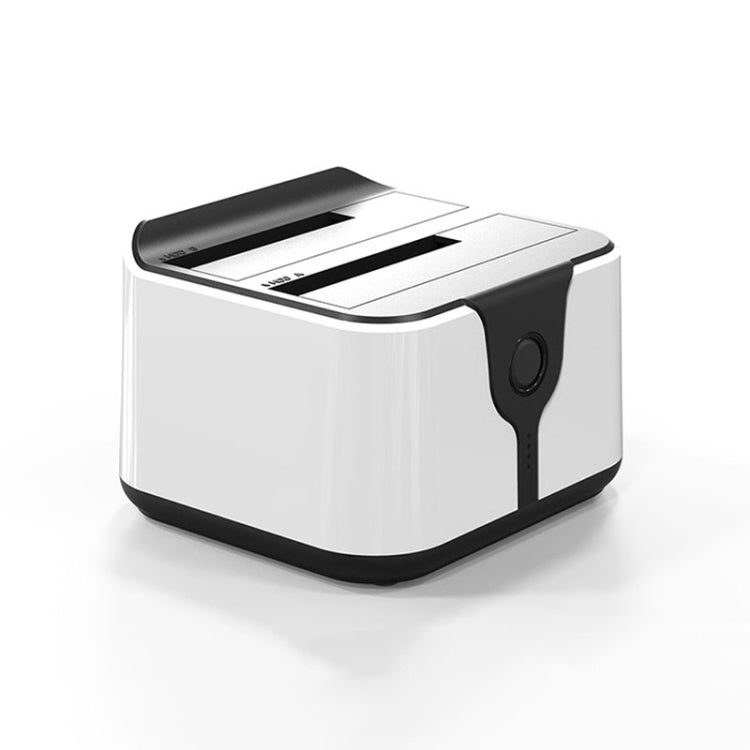 Lisslune | Blueendless 2.5 / 3.5 Inch SATA USB 3.0 2 Bay Hard Drive Dock (UK Plug)