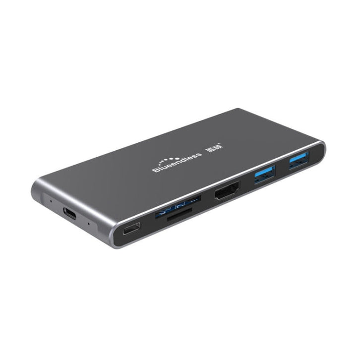 Lisslune | Blueendless 6 In 1 Multifunction Type-C / USB-C HUB Expansion Dock M.2 NGFF Solid State Drive