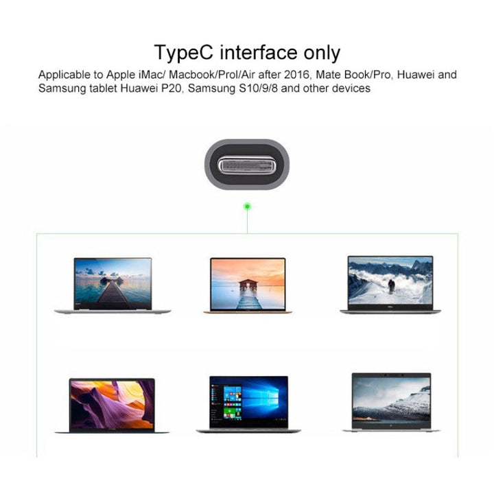 Lisslune | Blueendless 6 In 1 Multifunction Type-C / USB-C HUB Expansion Dock M.2 NGFF Solid State Drive