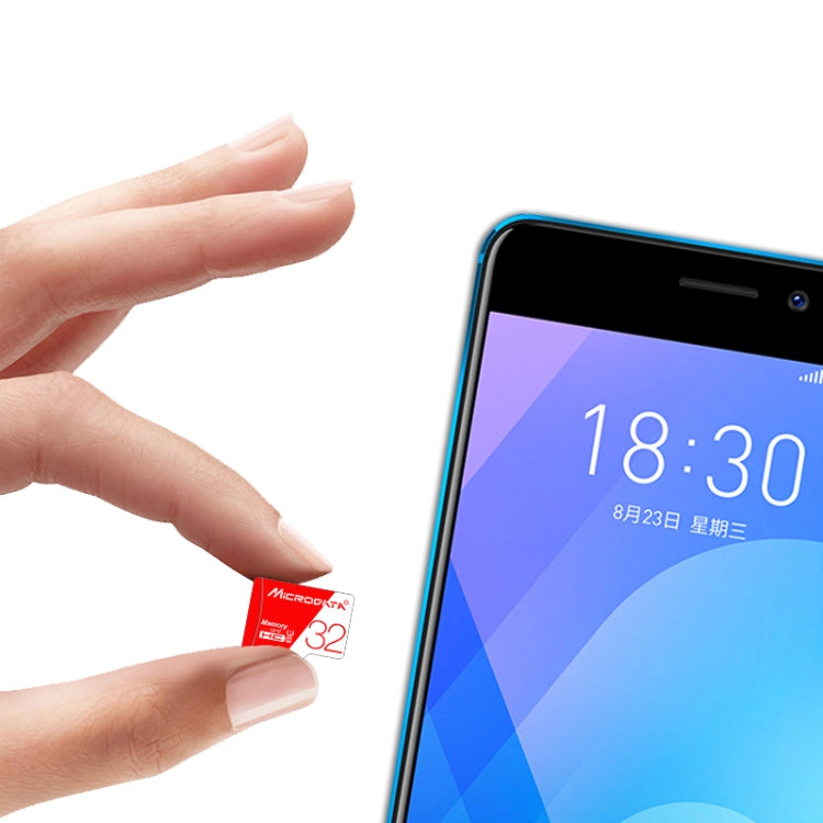 Lisslune | MICRODATA 256GB High Speed U3 Red and White TF(Micro SD) Memory Card