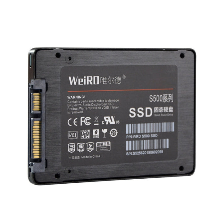 Lisslune | WEIRD S500 120GB 2.5 Inch SATA3.0 Solid State Drive for Laptop, Desktop