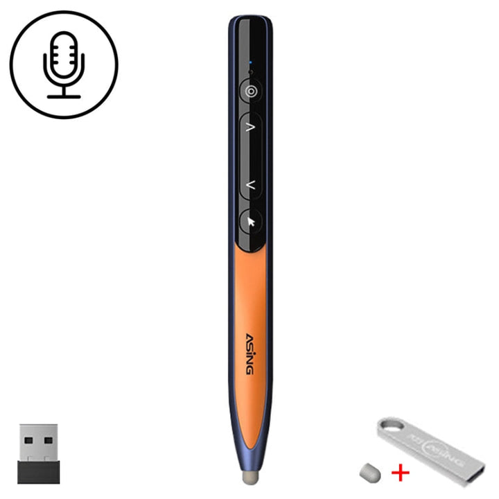 Lisslune | ASiNG A20 Multifunctional Microphone Laser Remote Control Stylus, Enhanced Upgrade