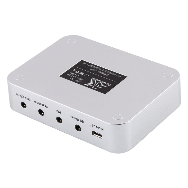 Lisslune | X7 Live Broadcast Audio USB Headset Microphone Webcast Entertainment Streamer Sound Card for Phone, Computer PC