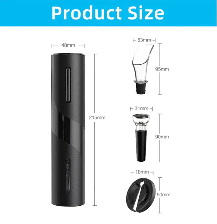 Lisslune | Wineson Professional Wine Opener | 3 in 1 Automatic Set