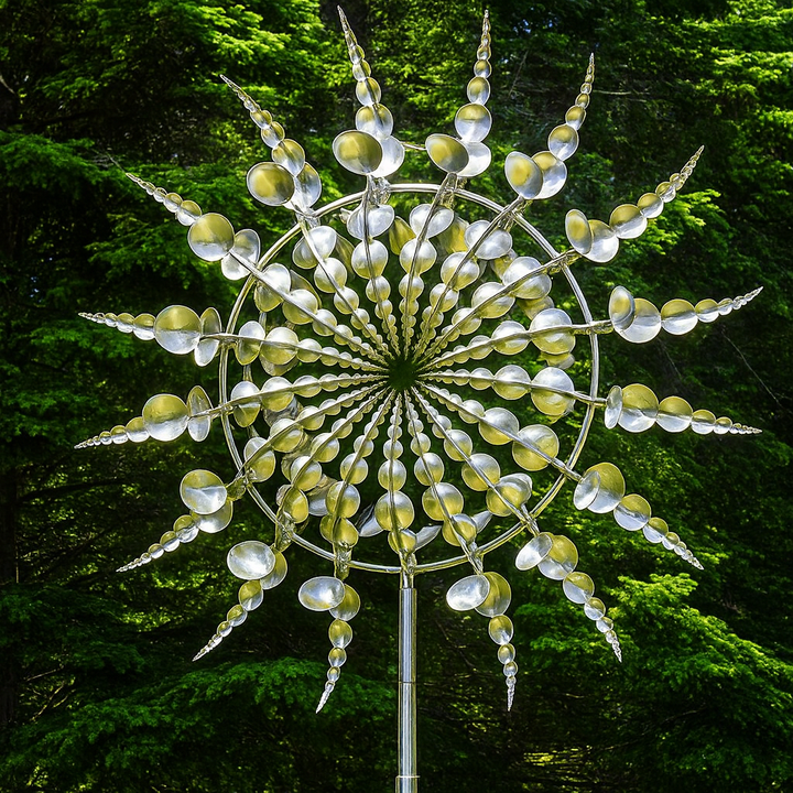 Lisslune | Artistic Metal Wind Spinner with Gentle Rotation