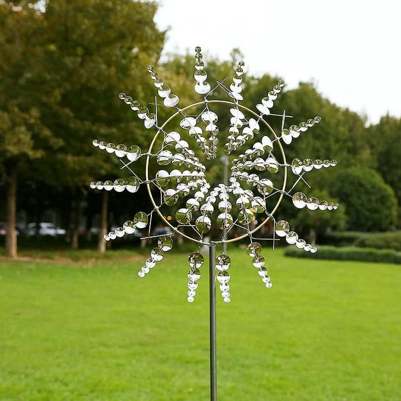 Lisslune | Artistic Metal Wind Spinner with Gentle Rotation