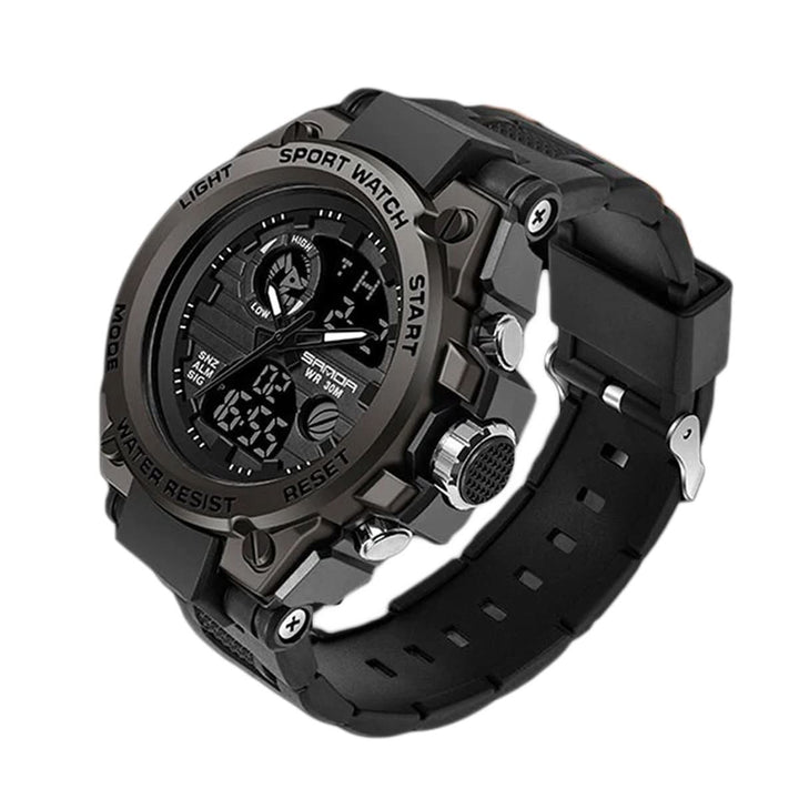 Lisslune | Men’s Military Watch with Analog Digital Display and Features