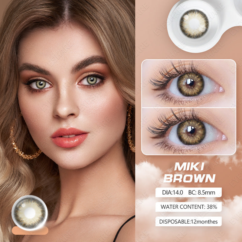 Rynx Miki Brown 14.0mm 1 Pair | 1 Year