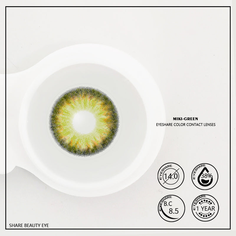 Rynx Miki Green 14.0 mm 1 Pair | 1 Year