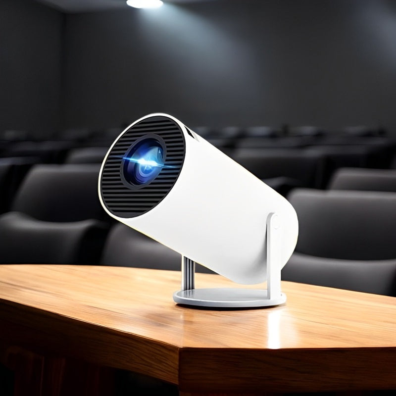 Lisslune | Smart 4K Mini Projector with Dual WiFi and Bluetooth Connectivity