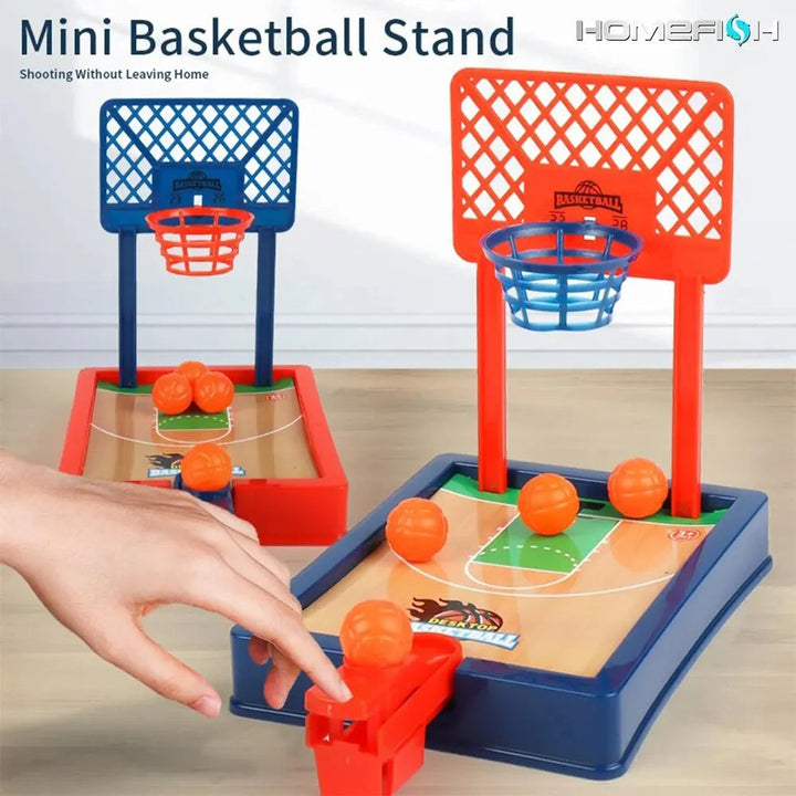 Lisslune | Portable Mini Basketball Game for Desk, Travel & Family Fun