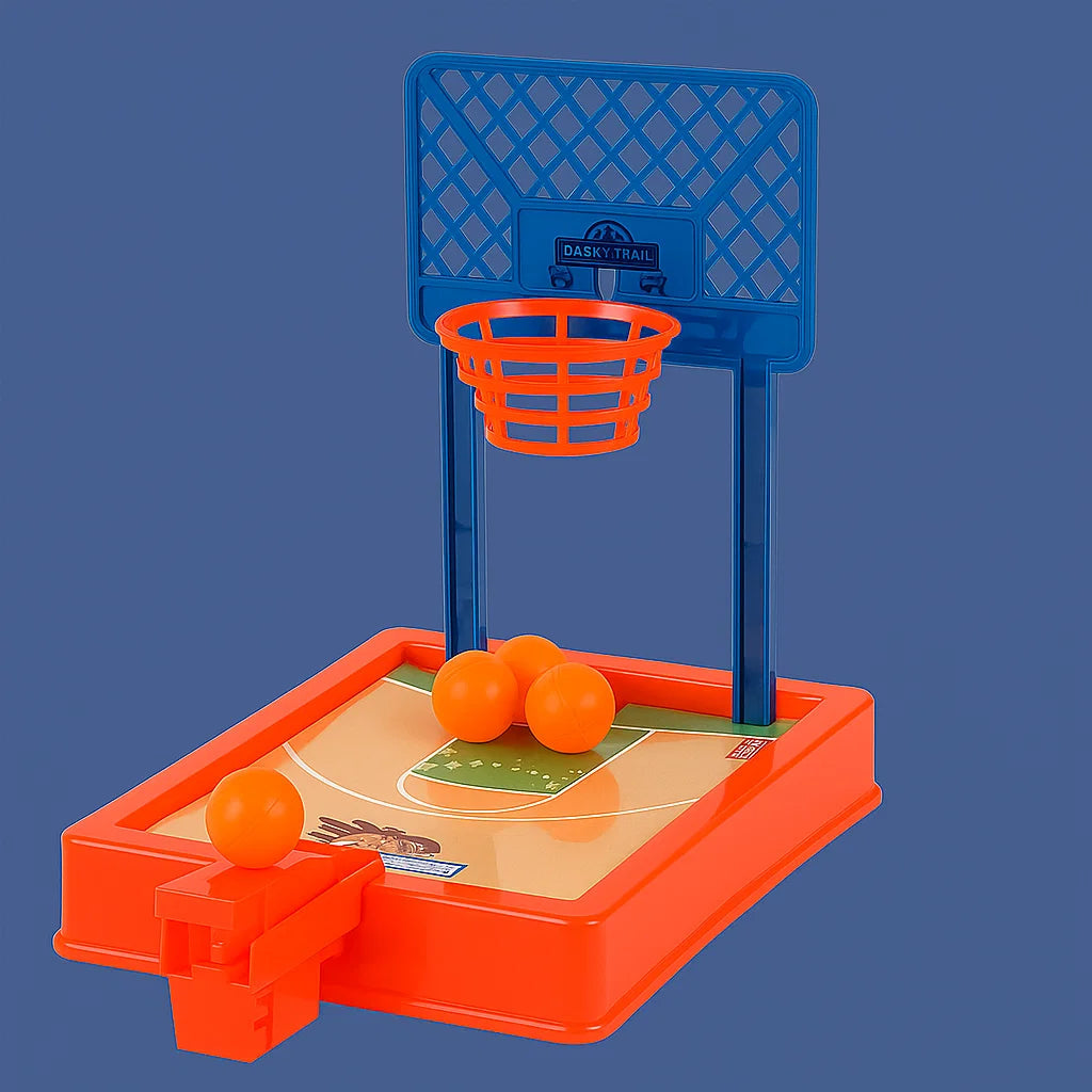 Lisslune | Portable Mini Basketball Game for Desk, Travel & Family Fun