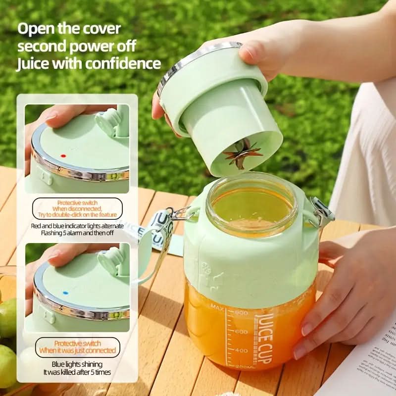 Lisslune | Compact mixer with 10-blade power for perfect smoothies
