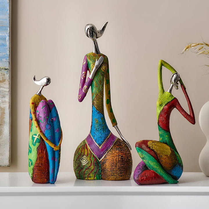 Lisslune | SculptaLume – Elegant resin statue for stylish home decor