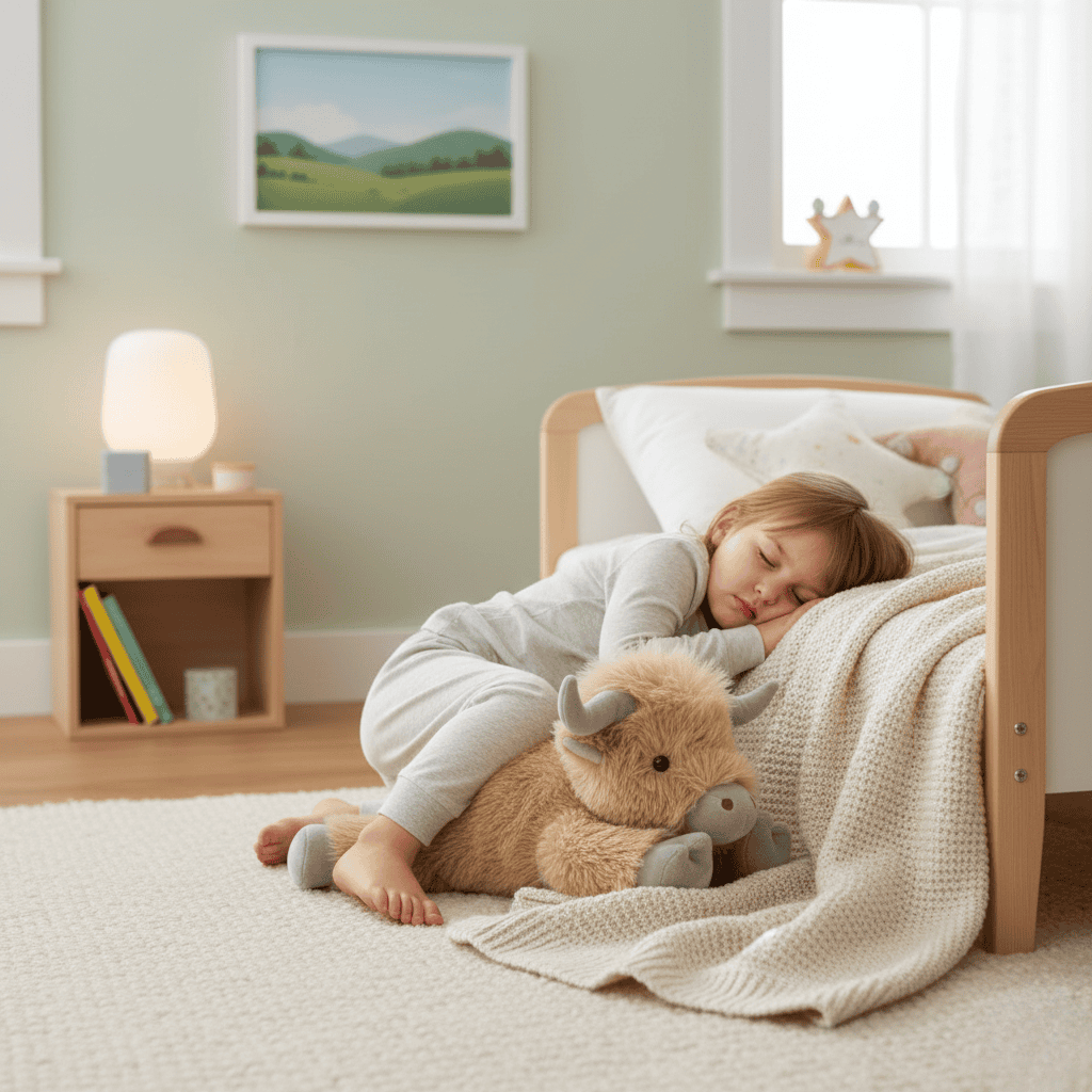 Lisslune | Cozy Highland Cattle Plush Toy for Kids and Adults