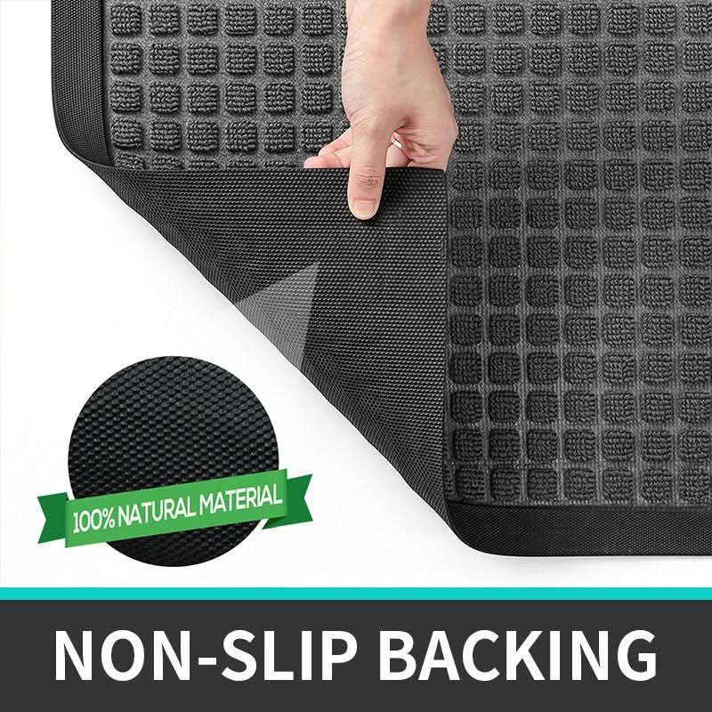 Lisslune | Robust Anti-Slip Doormat for Scraping Dirt