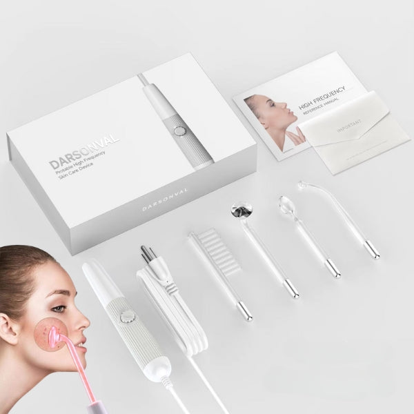 Lisslune | Advanced High Frequency Facial & Hair Therapy Wand - Professional Skincare Device