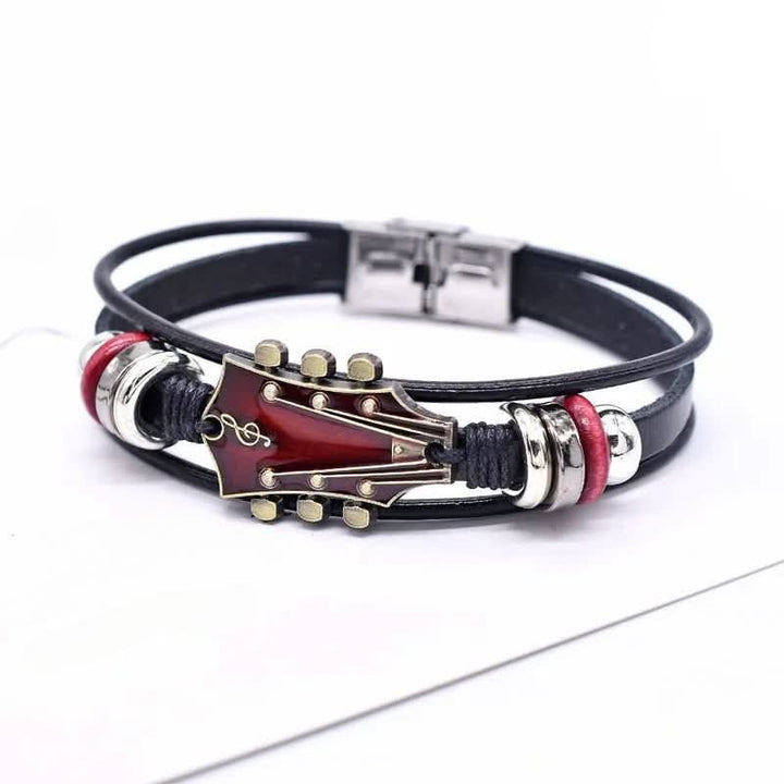 Lisslune | Music-inspired leather bracelet