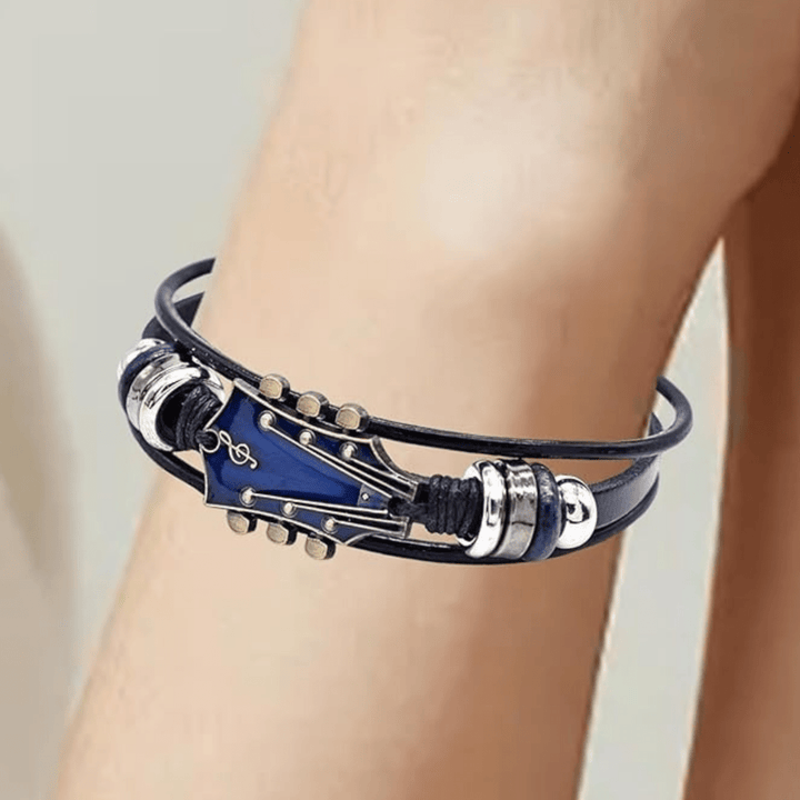 Lisslune | Music-inspired leather bracelet