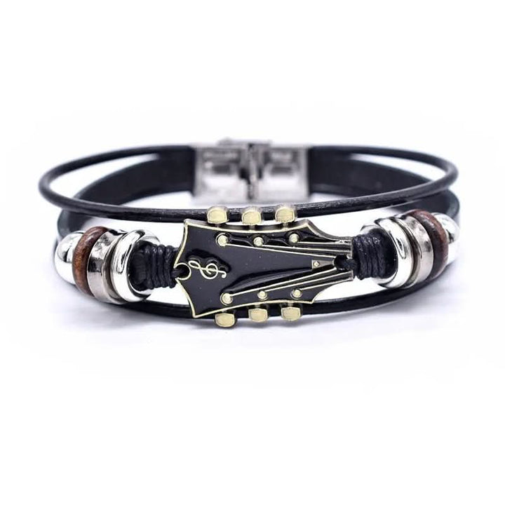 Lisslune | Music-inspired leather bracelet