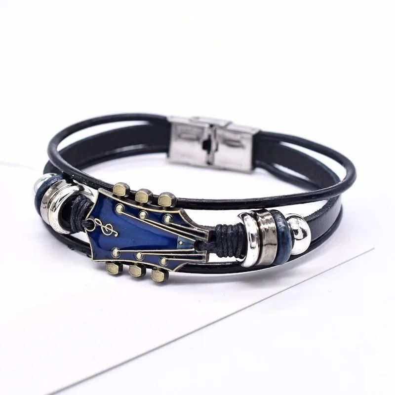 Lisslune | Music-inspired leather bracelet