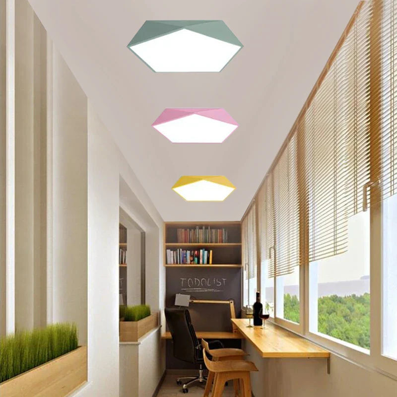 Lisslune | HexaGlow Modern Loft Light – Stylish & Unique Design