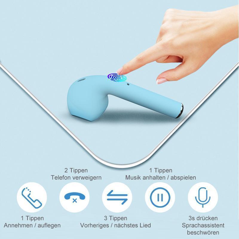Lisslune | Macaron wireless Bluetooth headset headphones