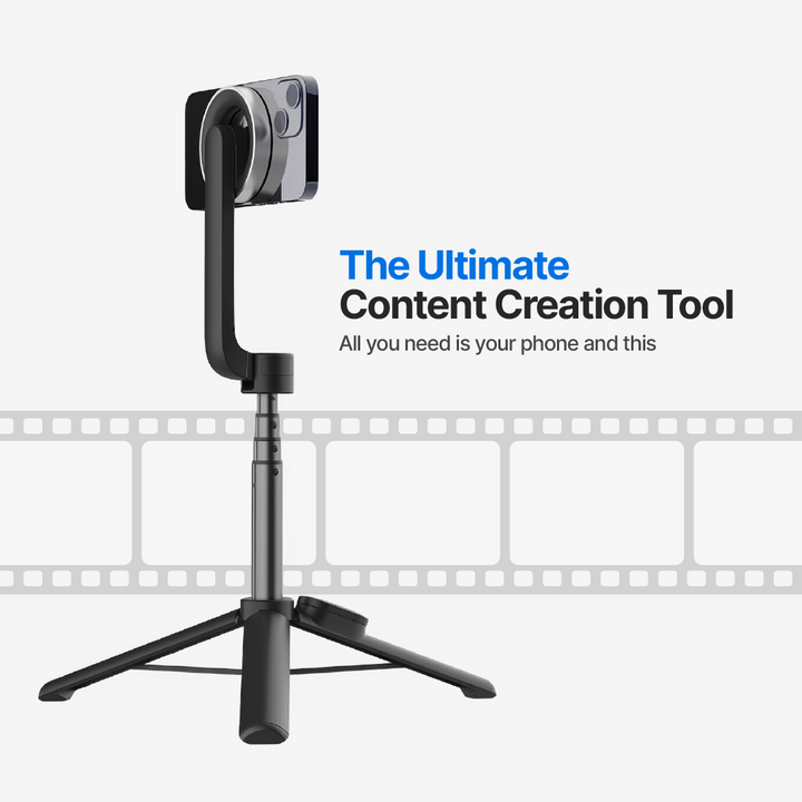 Lisslune | iPhone Tripod with Wireless Remote | for Content Creators