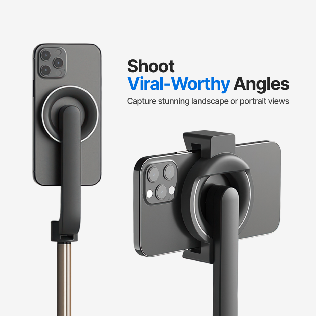 Lisslune | iPhone Tripod with Wireless Remote | for Content Creators